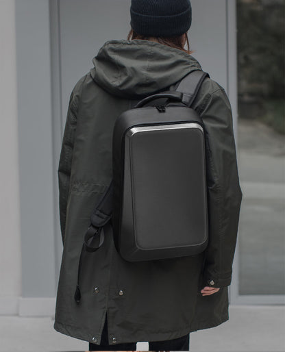 Black Square Backpack