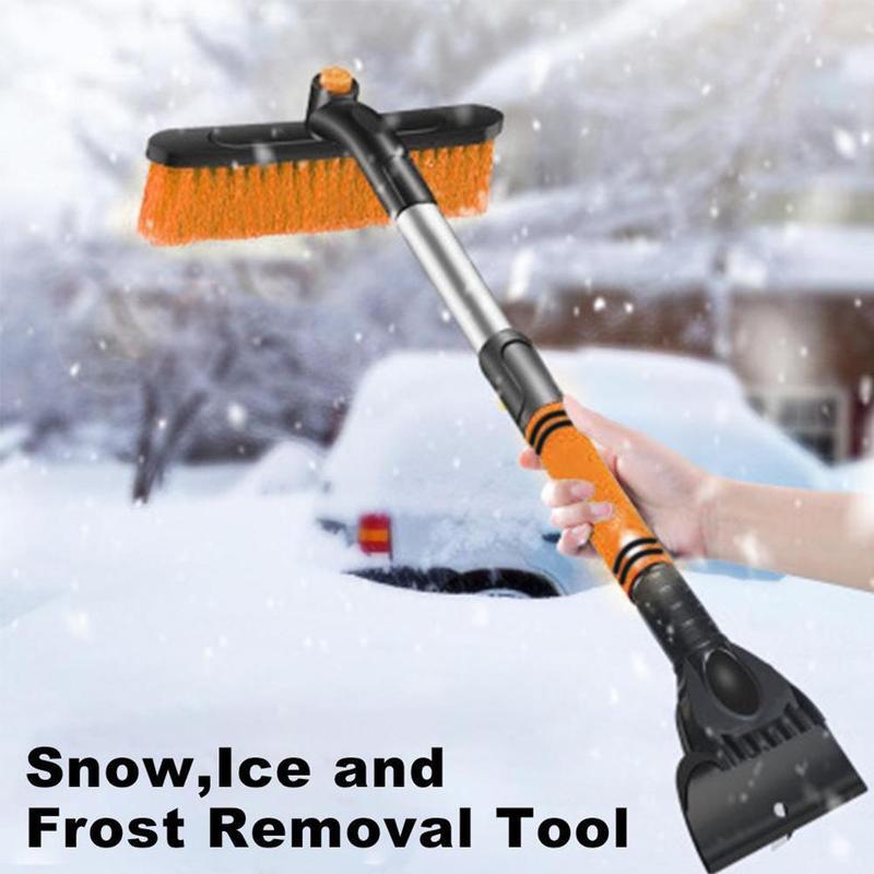 Car Cleaning Brush & Ice Scraper