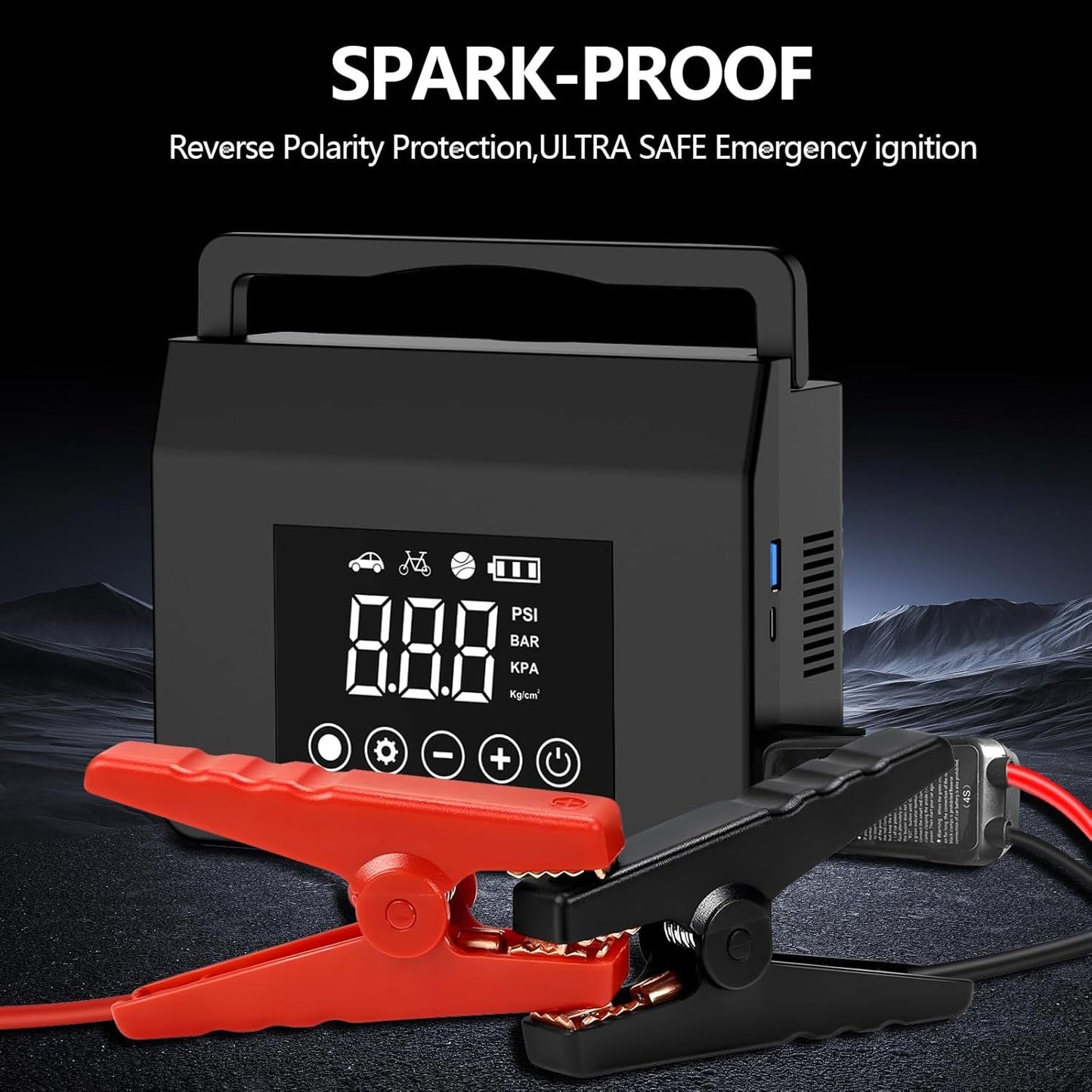 A Portable Car Jump Starter