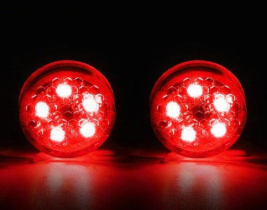 Car LED door warning light