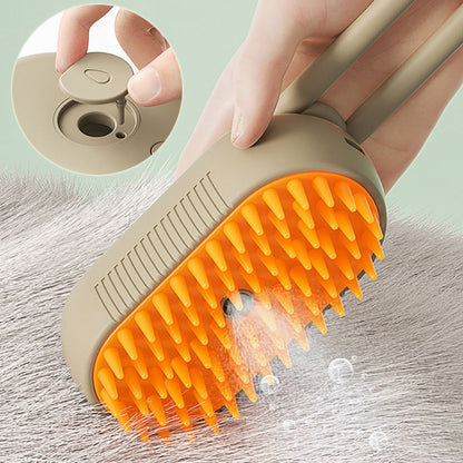 Cat and Dog steam brush