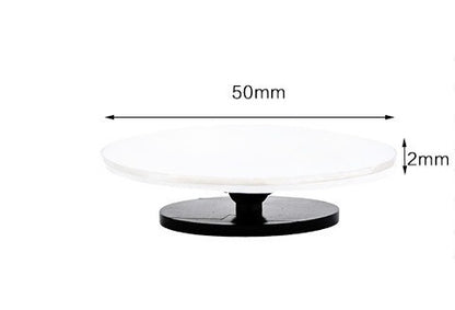 Car borderless small round mirror 360 degree