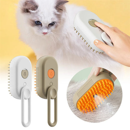 Cat and Dog steam brush