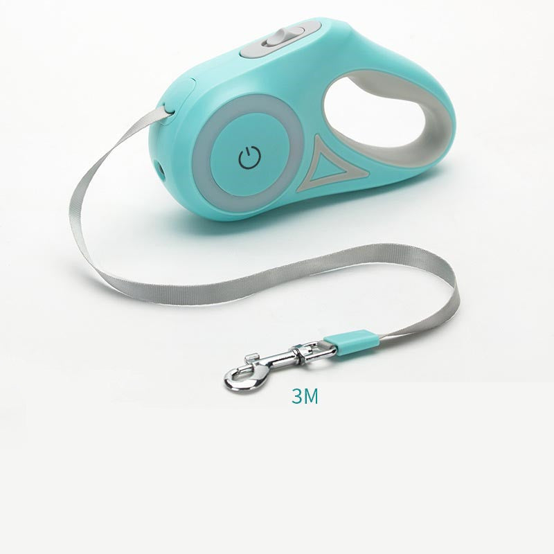 Dog Leash Spotlight Automatic Pet Traction