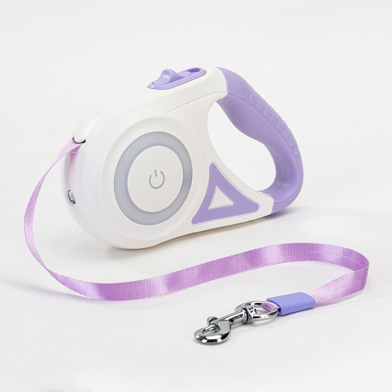 Dog Leash Spotlight Automatic Pet Traction